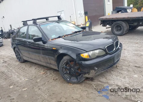 2004 BMW 325Xi из США, поврежденный, VIN WBAEU334X4PF61958